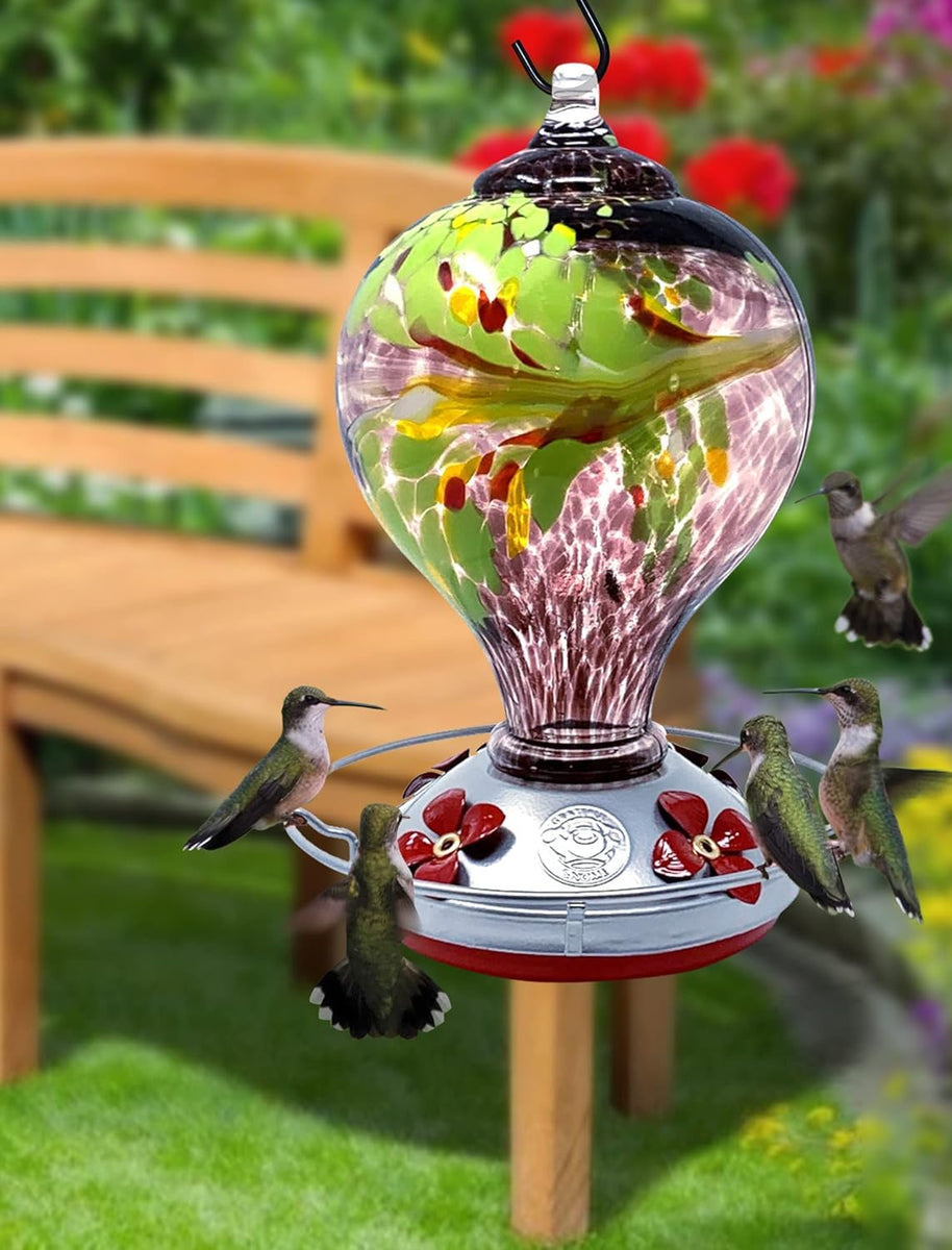 Violet Hummingbird Feeder 14 - good 16 oz.