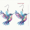 Colorful Hummingbird Earrings