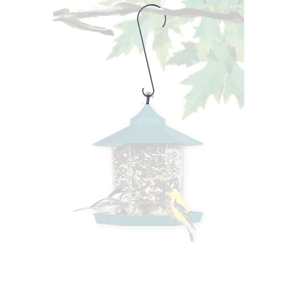 12 In. Metal Hook for Hanging Bird Feeders - We Love Hummingbirds