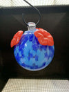 Stained Glass Hanging Hummingbird Feeder - Shades of Blue - New - We Love Hummingbirds